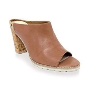 Cruiser Von Dutch Cognac Leather Open Toe Mule